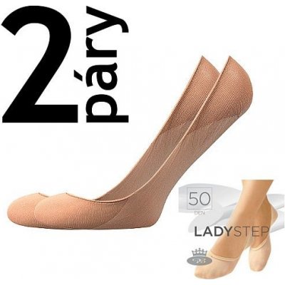 Lady B Lady 50 DEN Silonové ponožky 2 páry beige – Zbozi.Blesk.cz