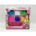Alltoys Kreativní sada na výrobu náramků Loom Band 1200 ks – Zboží Dáma