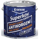 Detecha SuperKov Satin RAL 7016 pololesk 2,5kg šedý antracit – HobbyKompas.cz