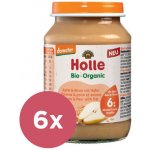 HOLLE Bio Hruška a špaldové vločky 6 x 190 g – Hledejceny.cz