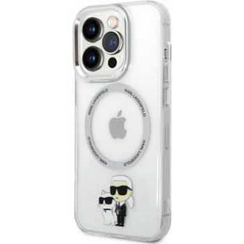Pouzdro Karl Lagerfeld MagSafe IML Karl and Choupette NFT Apple iPhone 14 Pro Max čiré