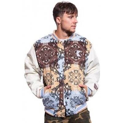 Karl Kani OG Block Paisley College Jacket light blue/multicolor – Hledejceny.cz