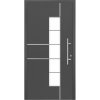 Domovní číslo Splendoor Hliníkové vchodové dveře Moderno M360/P, antracitová metalíza, 110 P