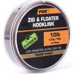 Fox Edges Zig & Floater Hooklink Trans Khaki 100 m 0,3 mm 6,8 kg – Zbozi.Blesk.cz