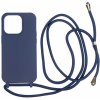 Pouzdro a kryt na mobilní telefon Apple Mobile Origin Lanyard Case Blue iPhone 14 Pro LYC-S-BLU-14PRO