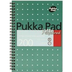 Pukka Pad blok Metallic Jotta čtverečkovaný spirálová vazba A5 100 listů