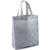 Nákupní taška a košík Prima-obchod Taška z netkané textilie 27x33 cm šedá