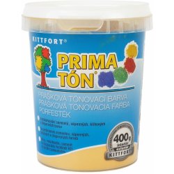KITTFORT Prášková tónovací barva Primatón – 400 g Hněď tmavá