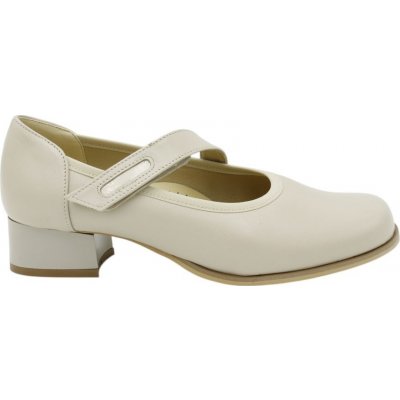 Bosolodičky Ester široká špička béžové – Zboží Dáma