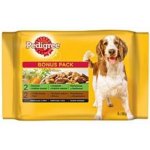 Pedigree Adult hovězí telecí 4 x 100 g – Zbozi.Blesk.cz