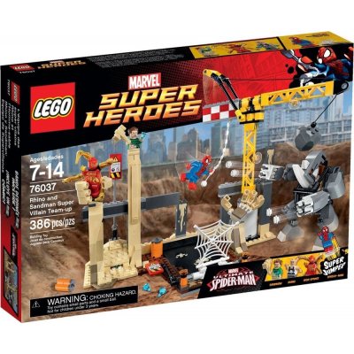 LEGO® Super Heroes 76037 Superzlosynové Rhino a Sandman