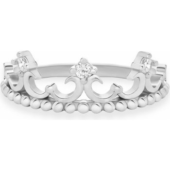Brilio Silver stříbrný prsten Korunka RI115W