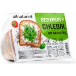 ALLNATURE Bezlepkový chlebík se semínky 350 g – Zboží Dáma