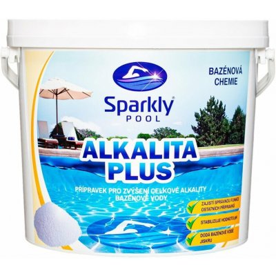 Sparkly POOL Alkalita plus 3 kg – Zboží Dáma