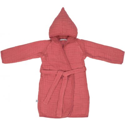 Lässig babies Muslin Bathrobe rosewood m – Zboží Mobilmania