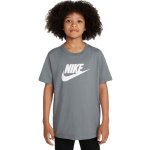 Nike SPORTSWEAR tee FUturA dětské triko šedá – Zboží Mobilmania