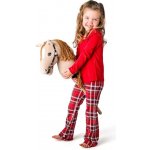 Hobby horse Gracia WIky béžová klisna na tyči provázková hříva – Zboží Dáma