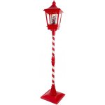 Lumineo LED lucerna ""Santa Claus"" s funkcí sněžení, červeno-bílá, výška 185 cm – Hledejceny.cz