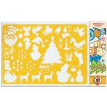 Koh-i-noor Dětská obrysová šablona Vánoce 9820 – Zboží Dáma