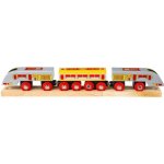 Bigjigs Rail Rychlík Eurostar + 3 koleje – Sleviste.cz