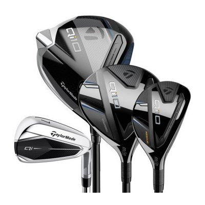 TaylorMade Qi10 Max pánský set pravý ocel/grafit Regular – Zboží Dáma