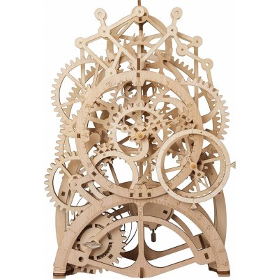 Robotime 3D mechanické puzzle Hodiny s kyvadlem 166 ks – Zboží Dáma