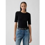 GAP Strečové tričko černá – Zboží Dáma