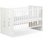 Klupś Dřevěná postýlka Meble Paula 60 x 120 bílá – Sleviste.cz