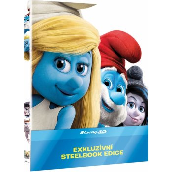 Šmoulové 2 2D+3D BD Steelbook