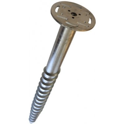 Vrut zemní MTR MA, 76x1600x3,5mm, hlava 200mm M24, žár. Zn – Sleviste.cz