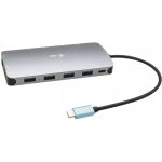 i-Tec USB-C Metal Nano 3x Display Docking Station + Power Delivery 100W C31NANODOCKPROPD – Zbozi.Blesk.cz