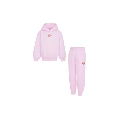 Nike pullover hoody set 36L950-A9Y růžová – Zboží Dáma