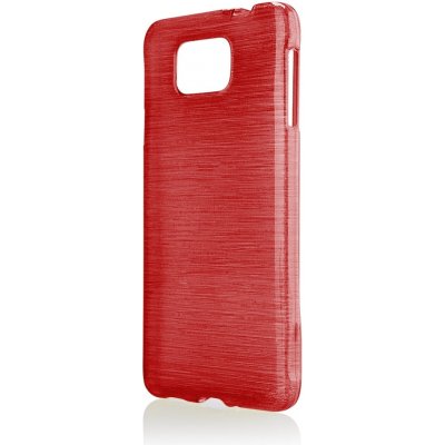 Pouzdro JELLY Case Metalic Samsung G850 / Galaxy Alpha Červené