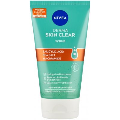 Nivea Face Derma Activate Scrub 150 ml – Hledejceny.cz