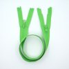 YKK Zip kostěný dělitelný dvoucestný VISLON® 80cm sv. zelená