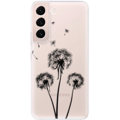 Pouzdro iSaprio - Three Dandelions - black Samsung Galaxy S22 5G – Zboží Mobilmania