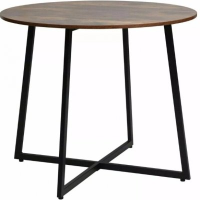 Textilomanie Kulatý LUNA 90 cm rustikálně hnědá – Zboží Dáma Textilomanie Kulatý LUNA 90 cm rustikálně hnědá – Zboží Dáma