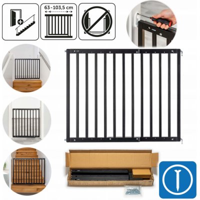 Reer Zábrana nástěnná black – Sleviste.cz