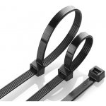 Pásek stahovací zdrhovací 4,8x200 ČERNÝ | Zboží Auto