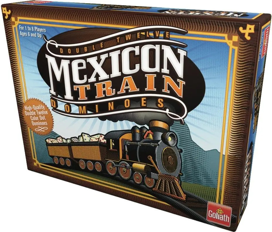 Mexický vlak Train Dominoes