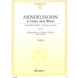 6 písně beze slov op. 30 noty pro klavír od Felix Mendelssohn Bartholdy