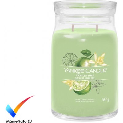 Yankee Candle Signature Vanilla Lime 567g – Zbozi.Blesk.cz