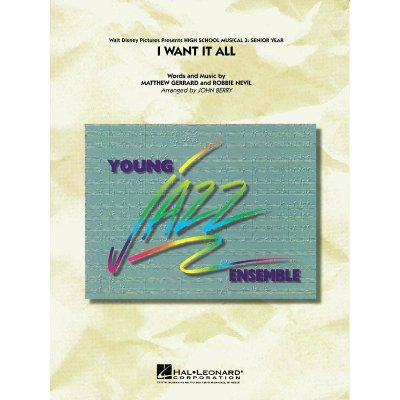 I Want It All from High School Musical 3 pro Jazzov orchestr 1015769 – Zboží Mobilmania