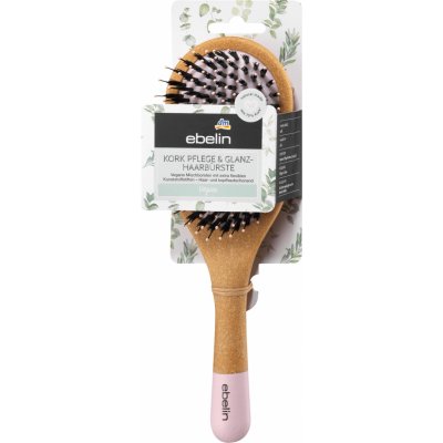ebelin korkový kartáč na vlasy péče & lesk – Zboží Mobilmania