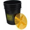 Příslušenství autokosmetiky Work Stuff Wash Bucket Black