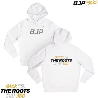 Hoodie BJP 300: Back To The Roots bílá – Zbozi.Blesk.cz