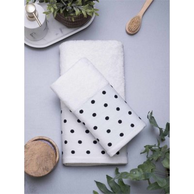 MKLuzkoviny Sofia bambusový ručník bílý 50 x 100 cm – Hledejceny.cz