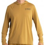 Adventer & Fishing Tričko UV Hoodie Sand – Zbozi.Blesk.cz