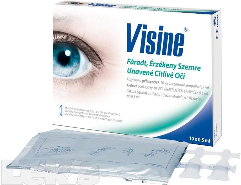 Visine unavené citlivé oči 10 x 0,5 ml od 129 Kč - Heureka.cz