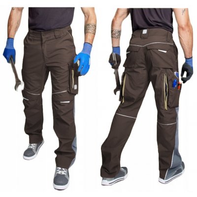 Ardon H6449 Montérkové kalhoty do pasu URBAN+ khaki – Zboží Dáma